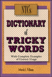 Image for N.T.C.'s Dictionary of Tricky Words