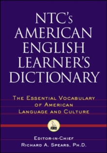Image for Ntc's American English Learner's Dictionary