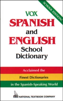 Image for Vox Spanish and English School Dictionary
