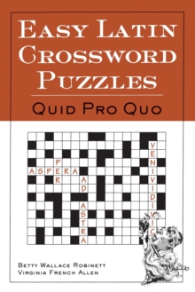 Image for Easy Latin Crossword Puzzles