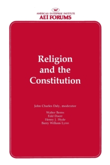 Image for Religion and the Constitution