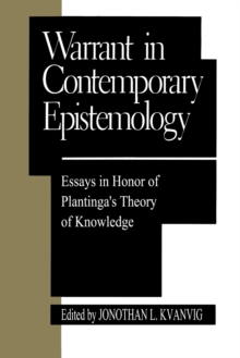 Image for Warrant in Contemporary Epistemology