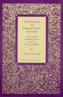 Dynamics of Foreign Policy Analysis