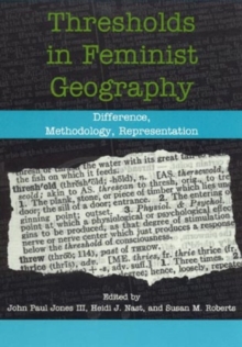 Image for Thresholds in Feminist Geography