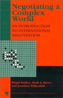 Image for Negotiating a Complex World