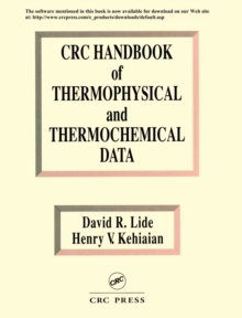Image for CRC Handbook of Thermophysical and Thermochemical Data
