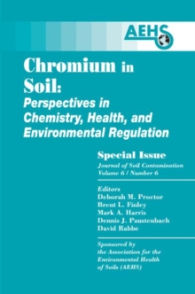 Image for Journal of soil contaminationVol. 6, no. 6: [Chromium in soil]