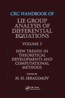 CRC Handbook of Lie Group Analysis of Differential Equations, Volume III