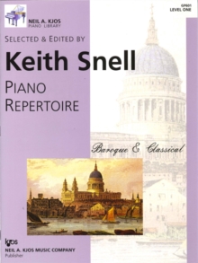 Image for Piano Repertoire: Baroque & Classical 1