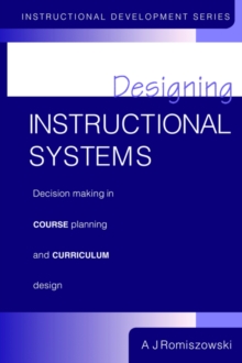 Designing Instructional Systems
