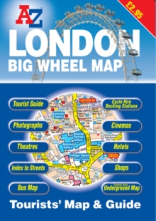 Image for A-Z London Tourists Map and Guide