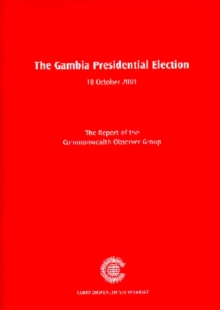Image for The Gambia Presidential Election, 18 October 2001 : 18 October 2001