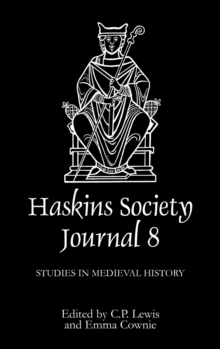 Image for The Haskins Society Journal 8 : 1996. Studies in Medieval History