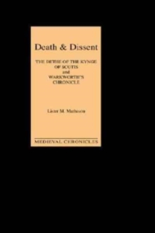 Image for Death and Dissent: Two Fifteenth-Century Chronicles