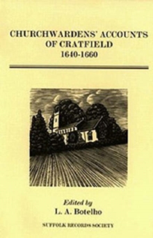 Image for Churchwardens' Accounts of Cratfield, 1640-1660