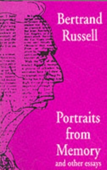 Image for Portraits from Memory and Other Essays