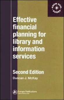 Image for Effective Financial Planning for Library and Information Services