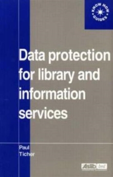 Image for Data Protection for Library and Information Services