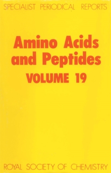 Image for Amino Acids and Peptides : Volume 19