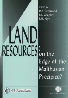 Image for Land Resourc : On the Edge of the Malthusian Precipice