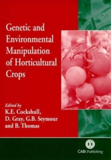 Image for Genetic and Environmental Manipulation of Horticultural Crops