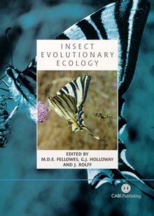Image for Insect Evolutionary Ecology