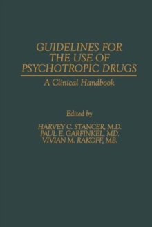 Image for Guidelines for the Use of Psychotropic Drugs