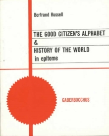 Image for "The Good Citizen's Alphabet