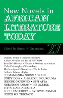 Image for ALT 27 New Novels in African Literature Today
