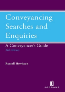 Image for Conveyancing Searches and Enquiries