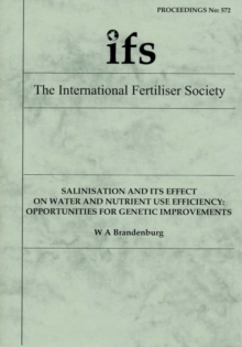 Image for Salinisation and Its Effect on Water and Nutrient Use Efficiency