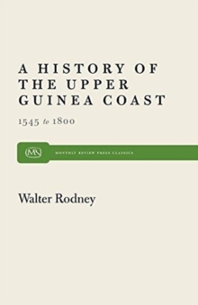 Image for A History of the Upper Guinea Coast, 1545-1800