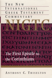 Image for The First Epistle to the Corinthians