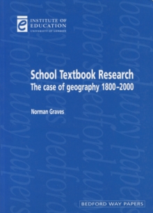 Image for School Textbook Research : The case of geography 1800-2000