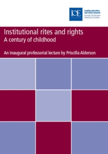 Image for Institutional rites and rights