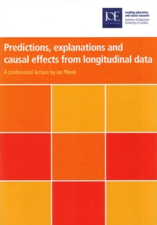 Image for Predictions, explanations and causal effects from longitudinal data