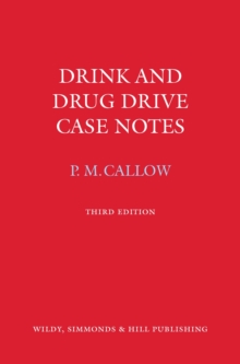 Drink and Drug Drive Cases Notes