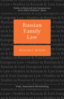 Image for Russian family law