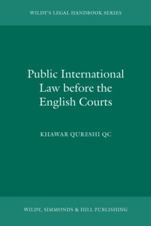 Image for Public International Law before the English Courts