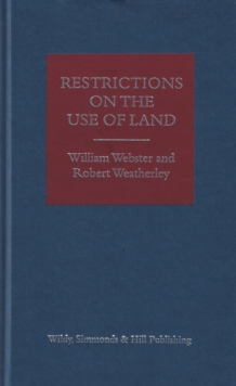 Restrictions on the Use of Land