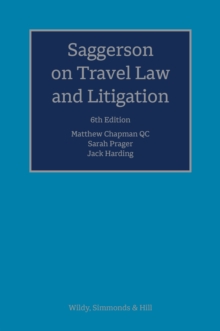Image for Saggerson on travel law and litigation