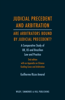 Image for Judicial precedent and arbitration  : are arbitrators bound by judicial precedent?