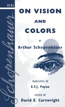 Image for On Vision and Colors by Arthur Schopenhauer