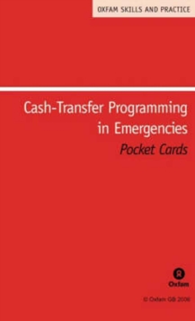 Image for Cash-transfer Programming in Emergencies : Book Card Pack