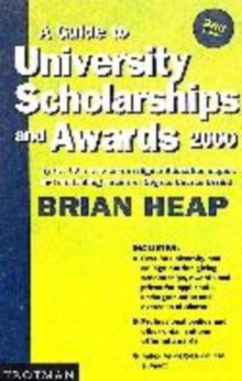 Image for University scholarship & awards 2000