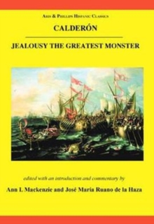 Image for Calderon: Jealousy the Greatest Monster