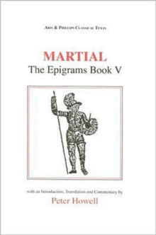 Image for Martial: The Epigrams, Book V