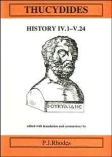 Image for History  : IV.1-V.24