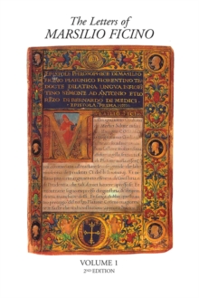 Image for The letters of Marsilio FicinoVolume 1