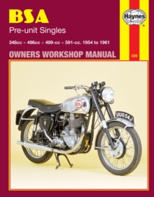 BSA Pre-unit Singles (54 – 61) Haynes Repair Manual